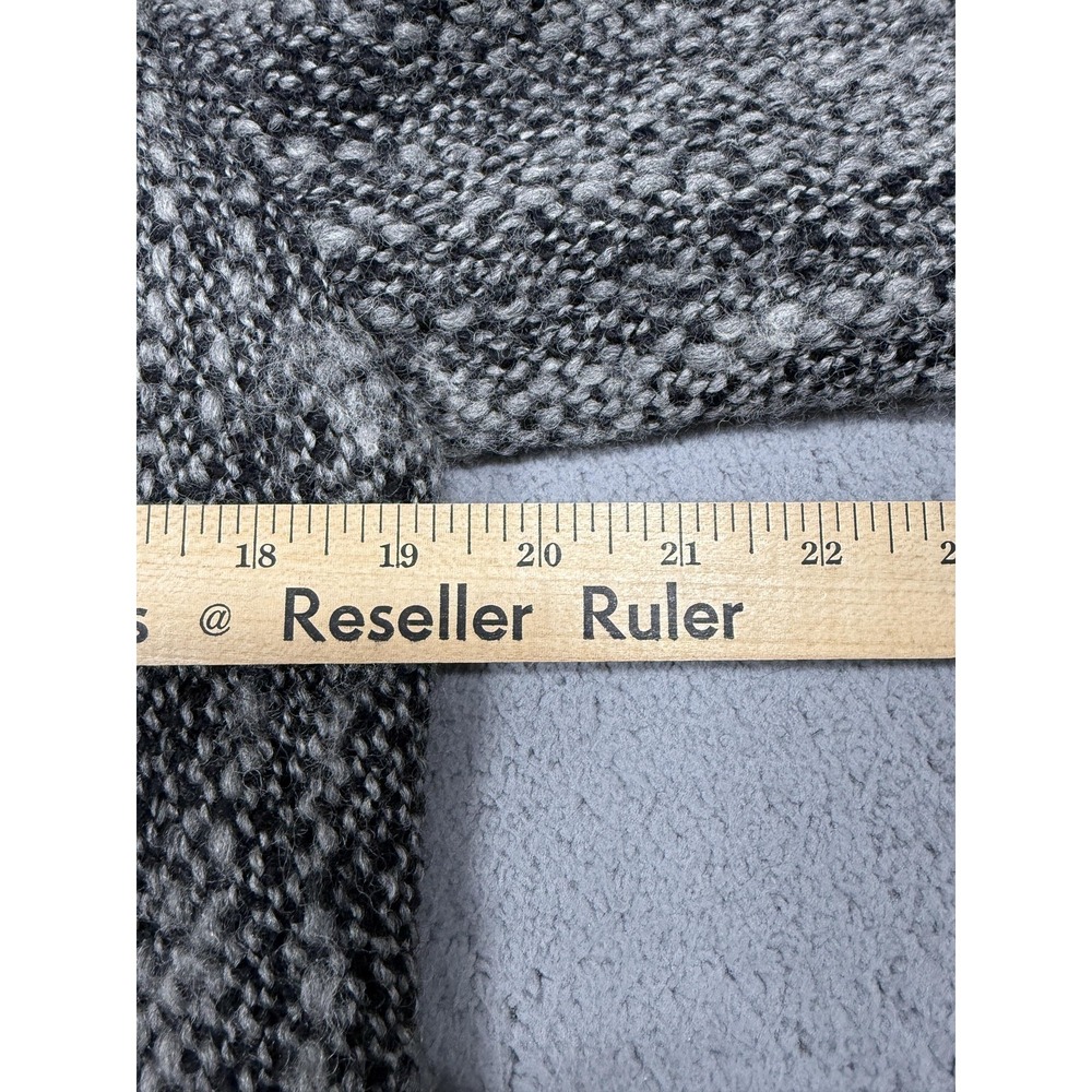 Eileen‎ Fisher Coat Womens Small Gray Wool Tweed Button Front Lined Mid Winter - Picture 7 of 9